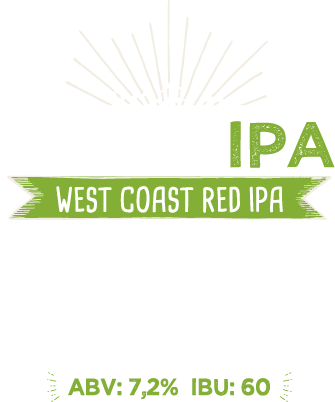 cerveza artesanal rebel ipa, santa cruz brewery